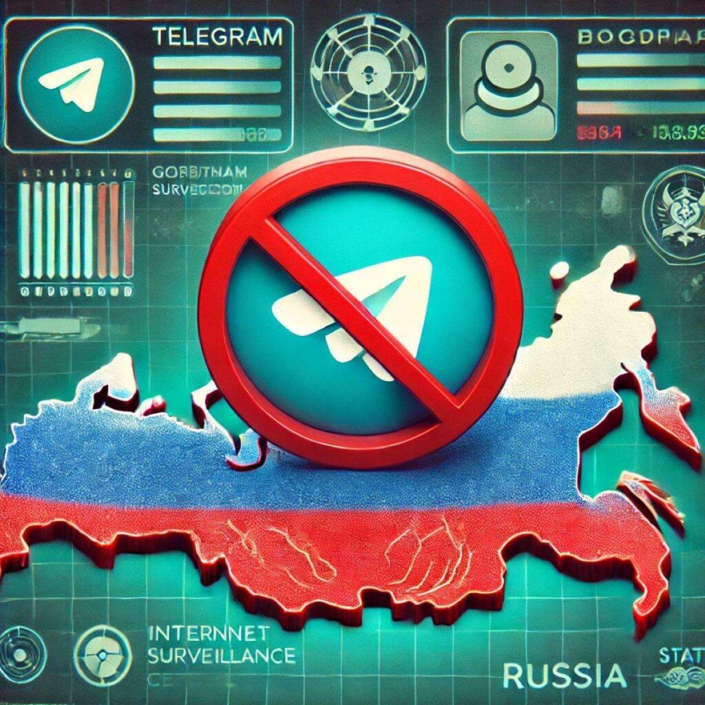 Russia ban Telegram lo
