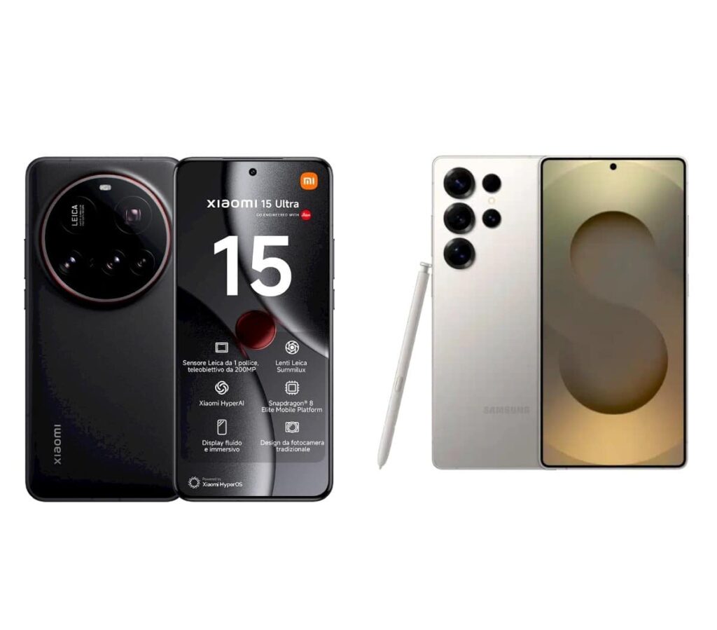 Xiaomi 15 Ultra vs Samsung Galaxy S25 Ultra: quale scegliere? 2 Xiaomi 15 Ultra vs Samsung Galaxy S25 Ultra