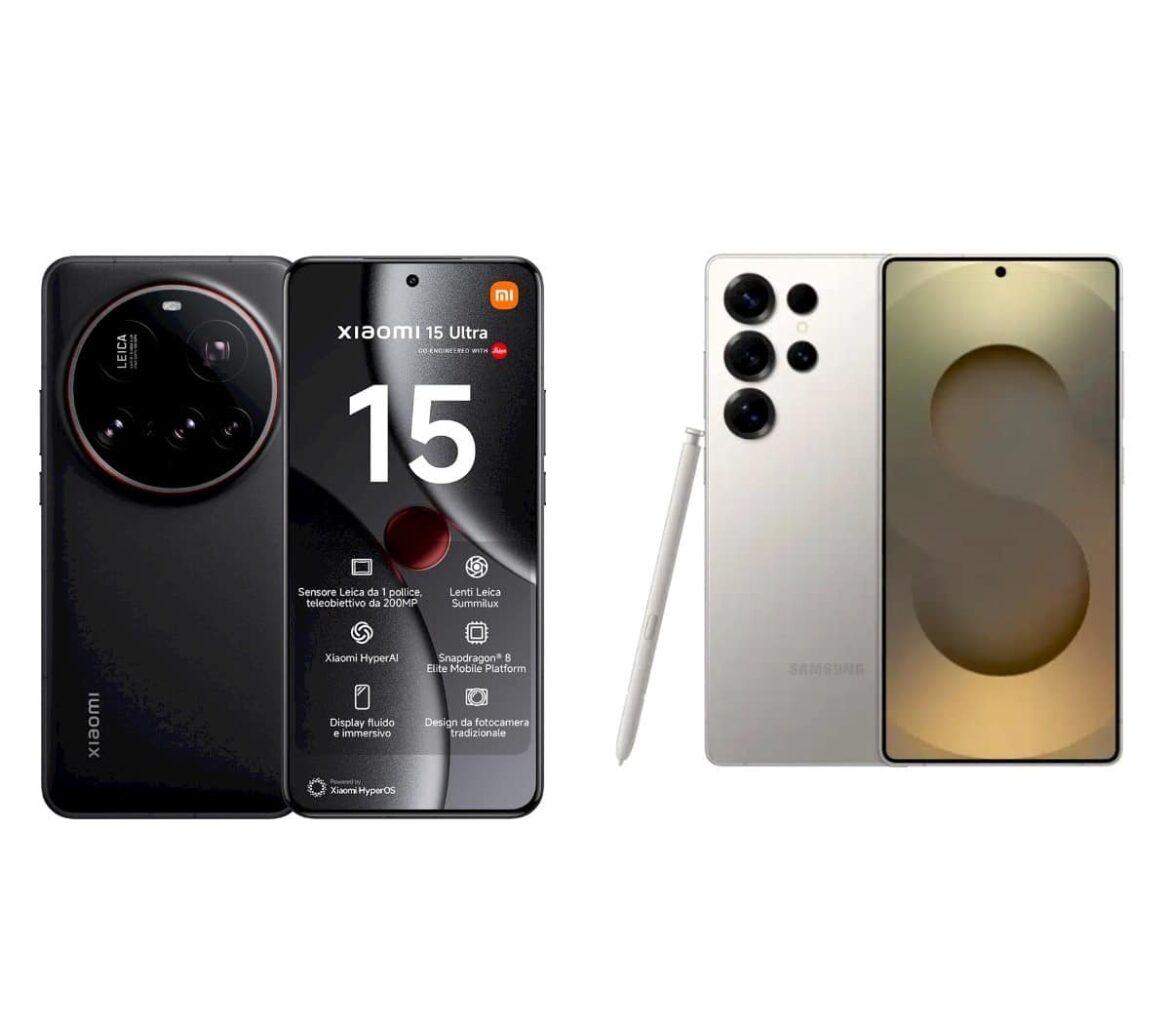 Xiaomi 15 Ultra vs Samsung Galaxy S25 Ultra Xiaomi 15 Ultra vs Samsung Galaxy S25 Ultra