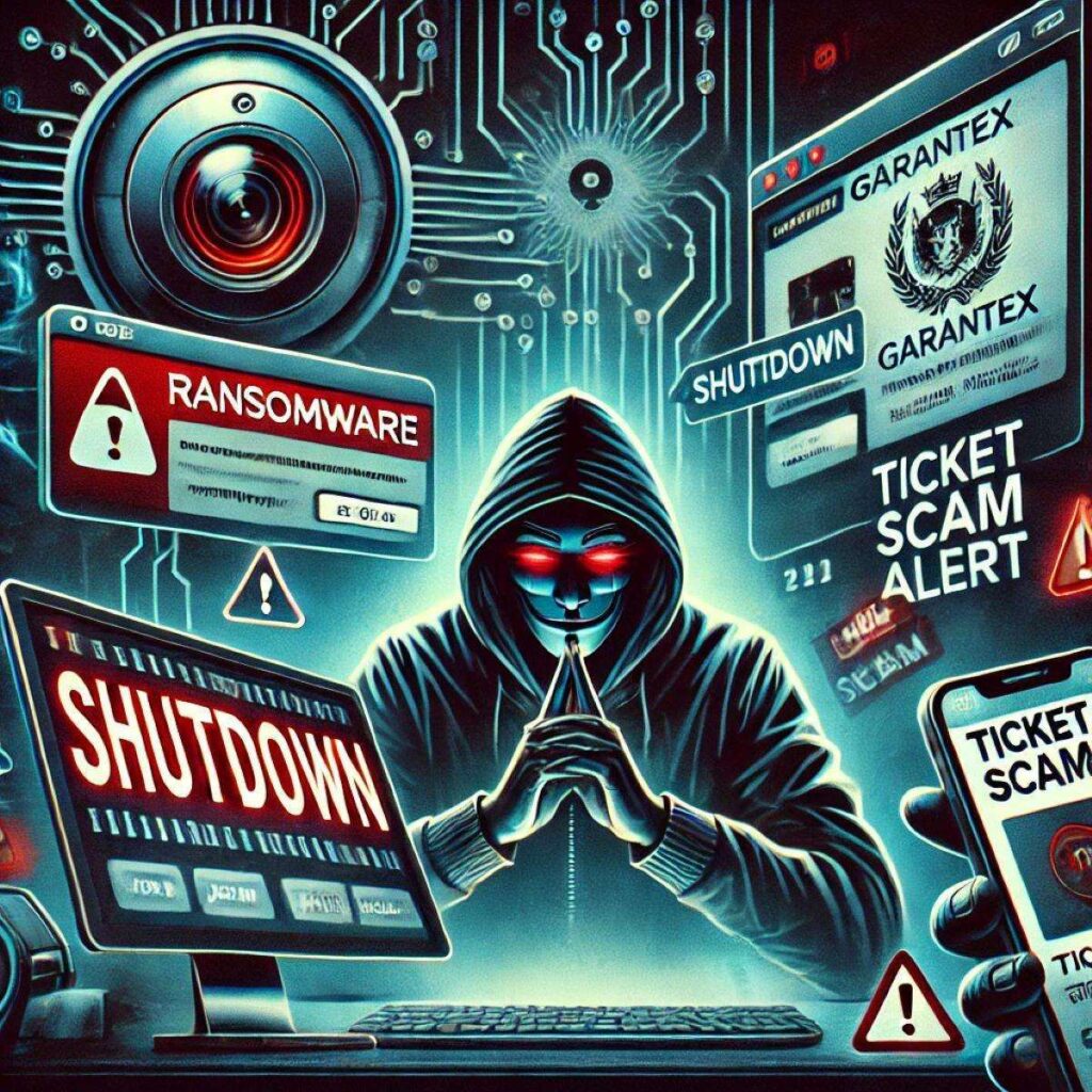 Ransomware via webcam, chiuso Garantex e truffa sui biglietti di Taylor Swift 2 cybercrime news 2025