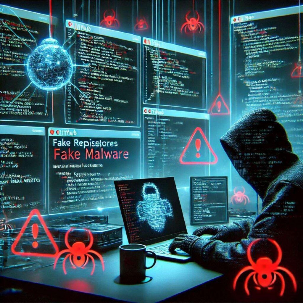 fake git hub malware AI