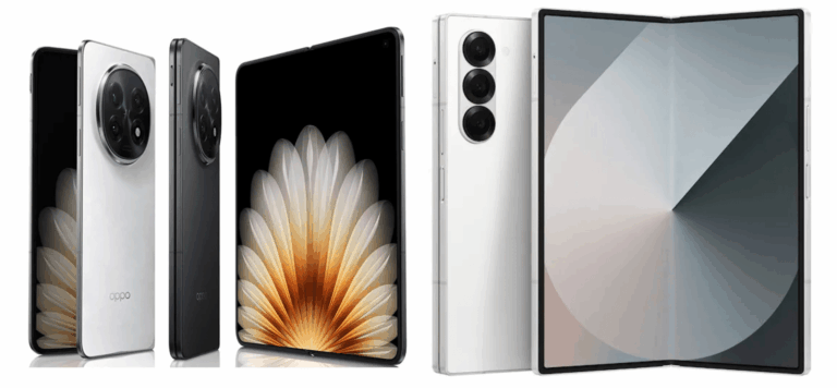 OPPO Find N5 vs Galaxy Z Fold 6