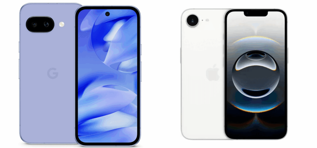 Google Pixel 9a vs iPhone 16e