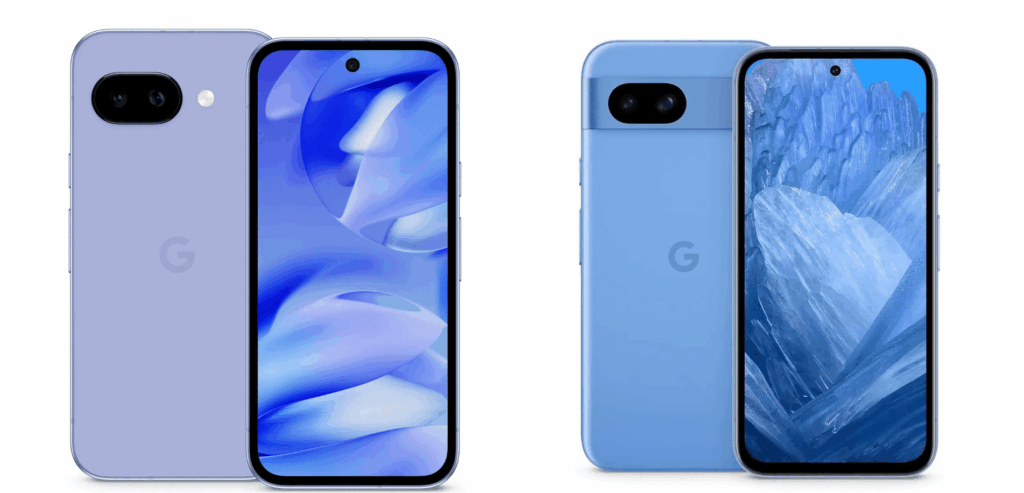Google Pixel 9a vs Pixel 8a