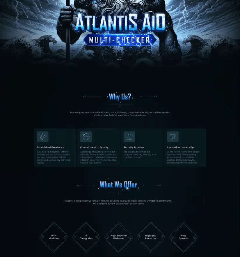 Atlantis AIO, super tool per credential stuffing colpisce oltre 140 piattaforme 6 image 424