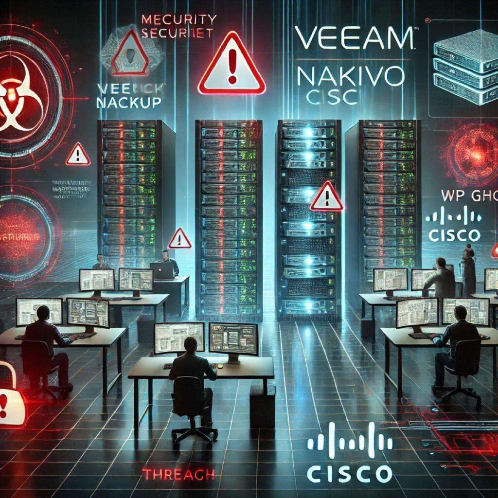 vulnerabilità Veeam, Nakivo, Cisco, and WP Ghost