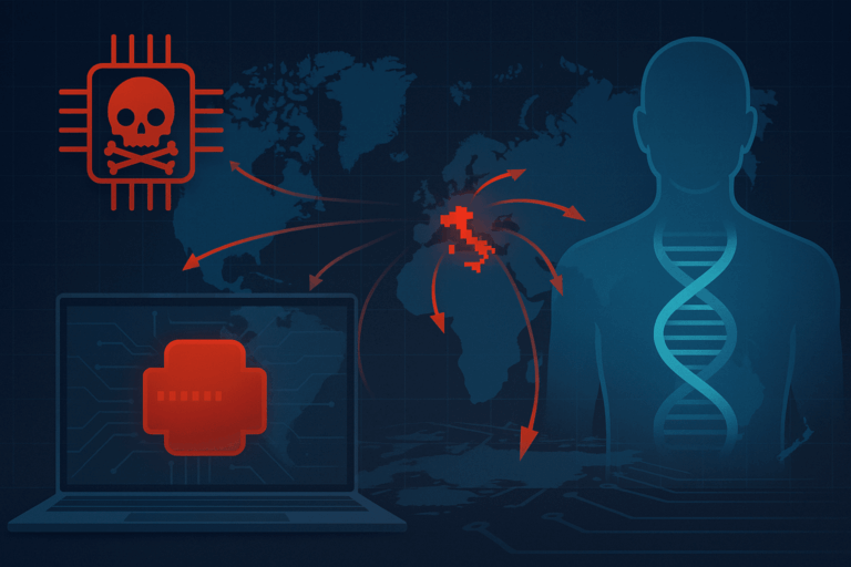 Dati compromessi e chiusure forzate: l’Italia e il mondo sotto attacco tra malware mirati, breach su scala e privacy genomica violata