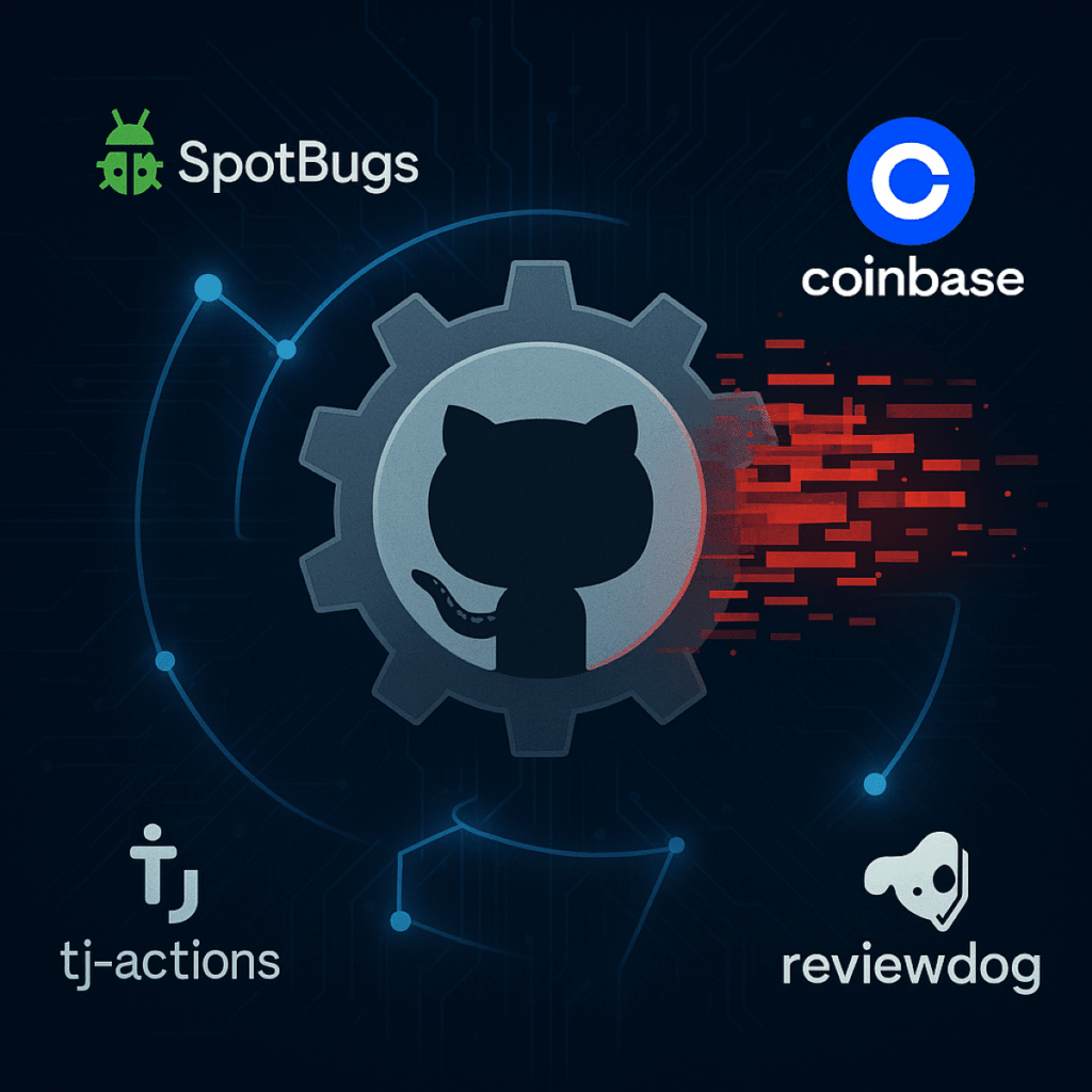 Attacco alla supply chain su GitHub Actions dalla compromissione di SpotBugs a Coinbase passando per tj actions e reviewdog