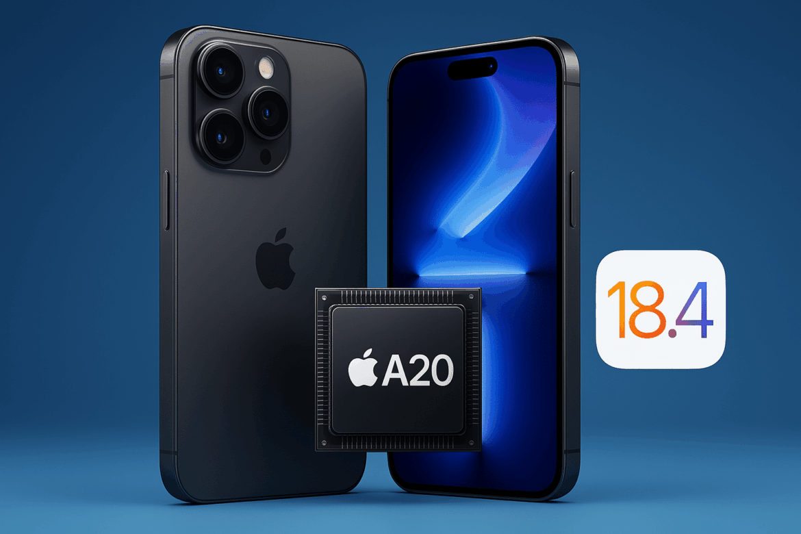 iPhone 17 Pro, chip A20 a 2nm e iOS 18.4: Apple promette potenza, innovazione e AI
