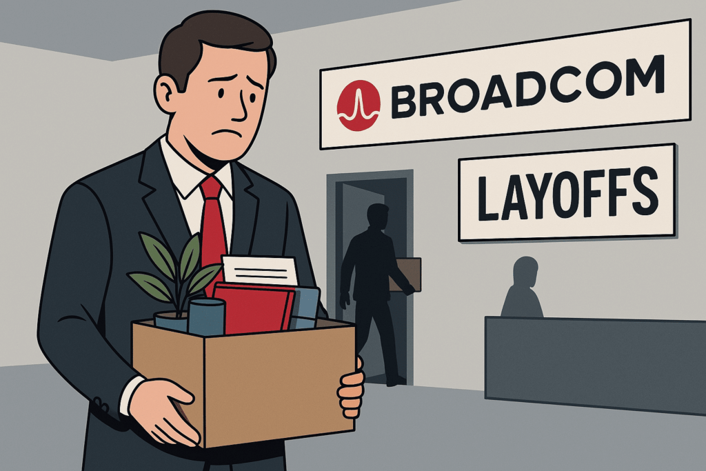 broadcom licenziamenti