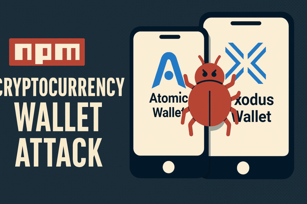 Portafogli Atomic ed Exodus nel mirino: nuova ondata di attacchi supply chain su NPM 2 Portafogli Atomic ed Exodus nel mirino su NPM