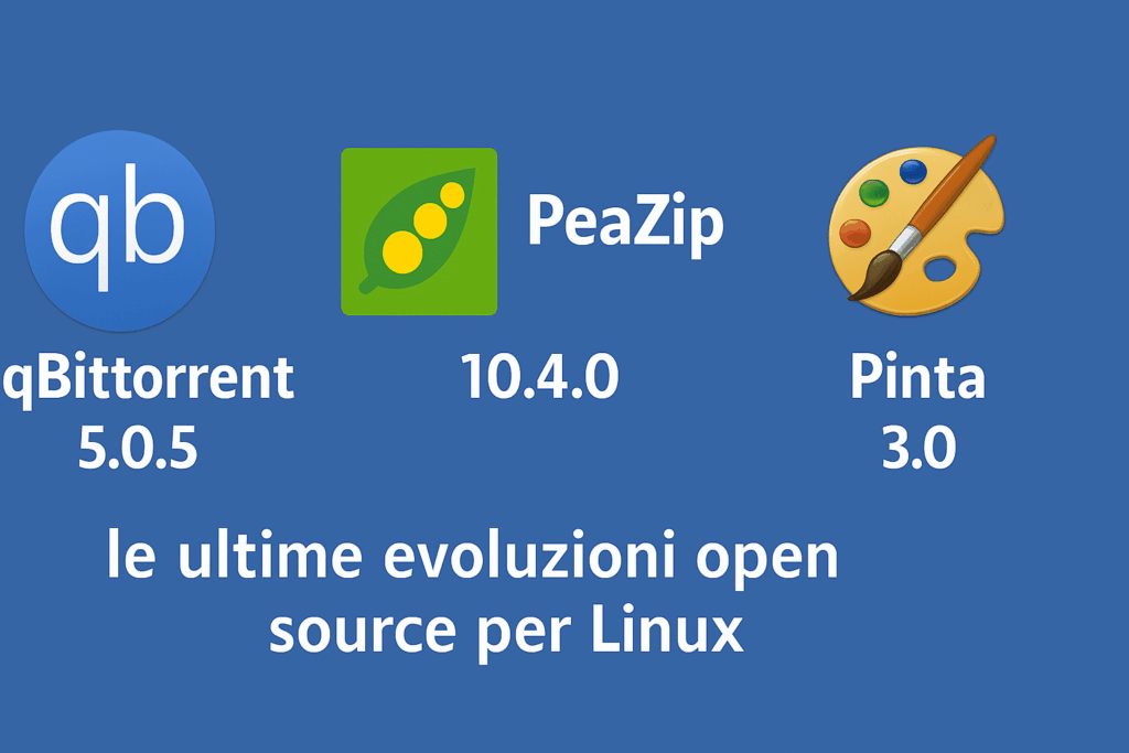 qBittorrent 5.0.5, PeaZip 10.4.0 e Pinta 3.0: le ultime evoluzioni open source per Linux 2 qBittorrent 5.0.5, PeaZip 10.4.0 e Pinta 3.0: le ultime evoluzioni open source per Linux