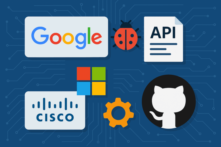 Vulnerabilità, exploit API e aggiornamenti strategici da Google, Microsoft, Cisco e GitHub