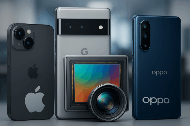 Corsa ai sensori fotografici: Apple, Google e Oppo puntano sulla qualità