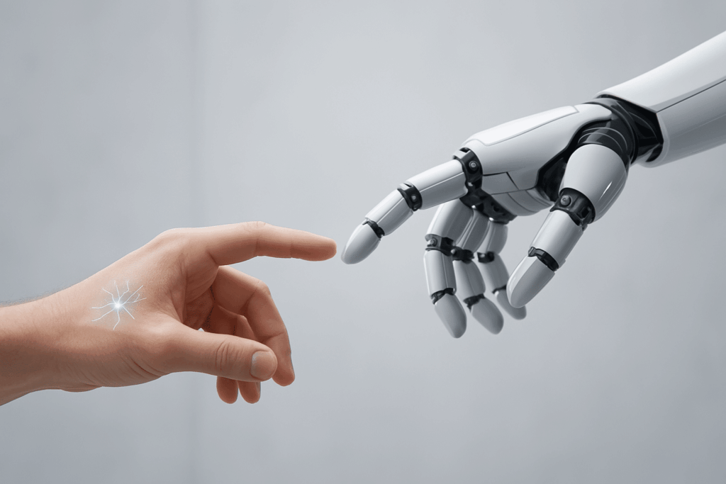 Mani robotiche non hanno bisogno del tatto e forse nemmeno noi 2 Mani robotiche non hanno bisogno del tatto e forse nemmeno noi