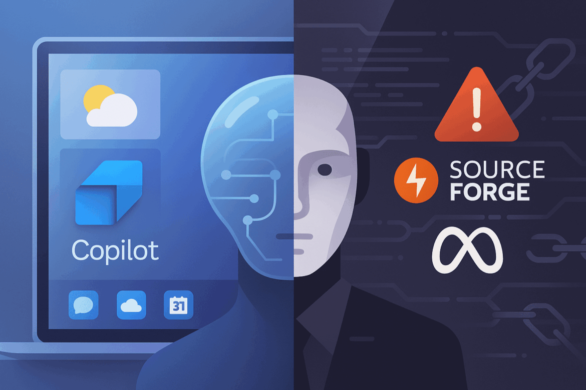 Windows 11 nuove funzionalità, mentre SourceForge e Meta rischiano Windows 11 nuove funzionalità, mentre SourceForge e Meta rischiano