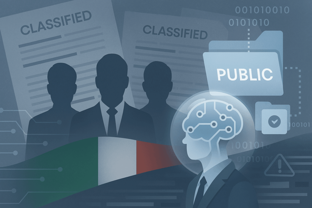Dati del Governo Online? Forse sì, forse NO. Scattano le indagini 2 Dati italiani online