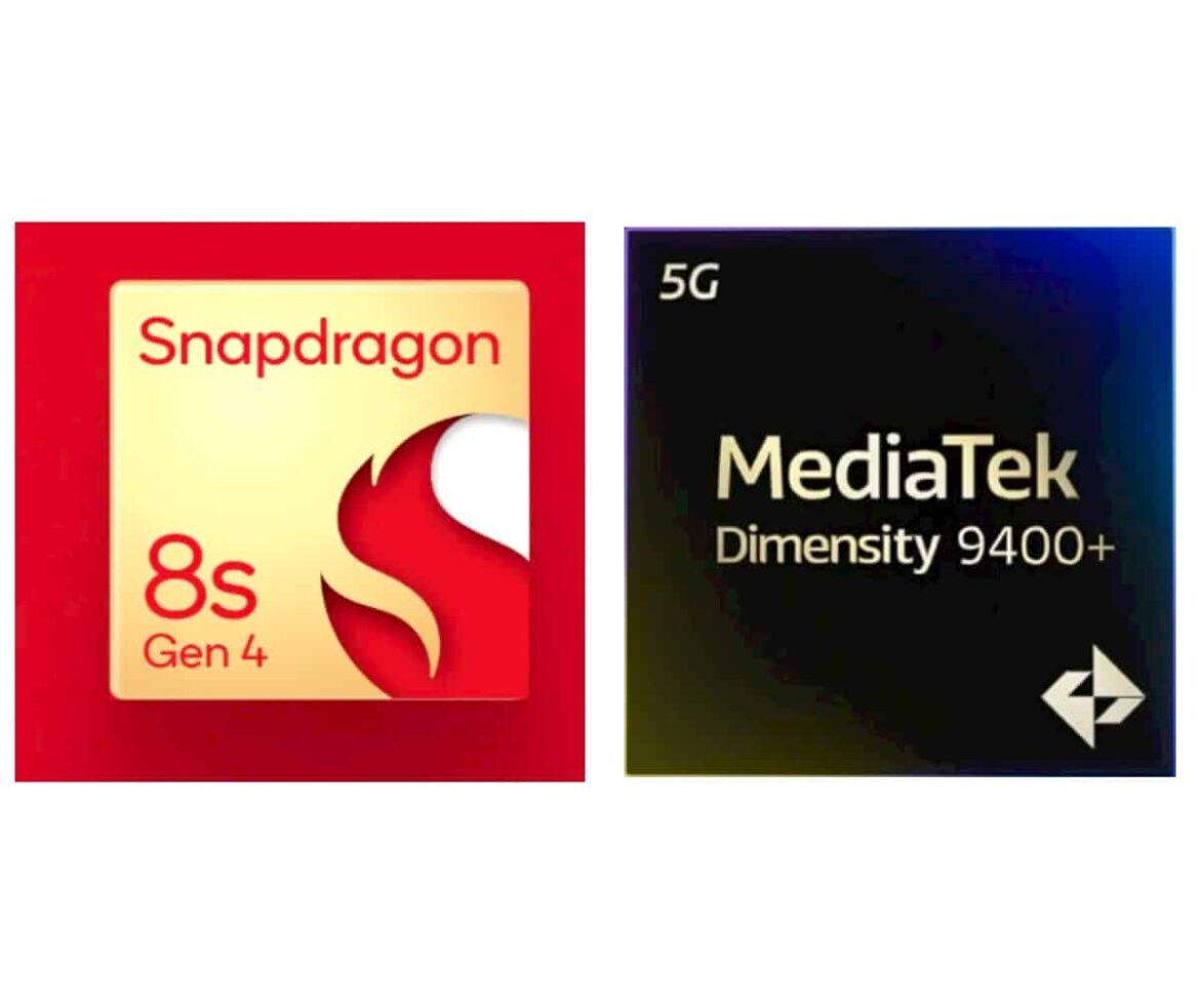 Dimensity 9400+ Snapdragon 8s Gen 4