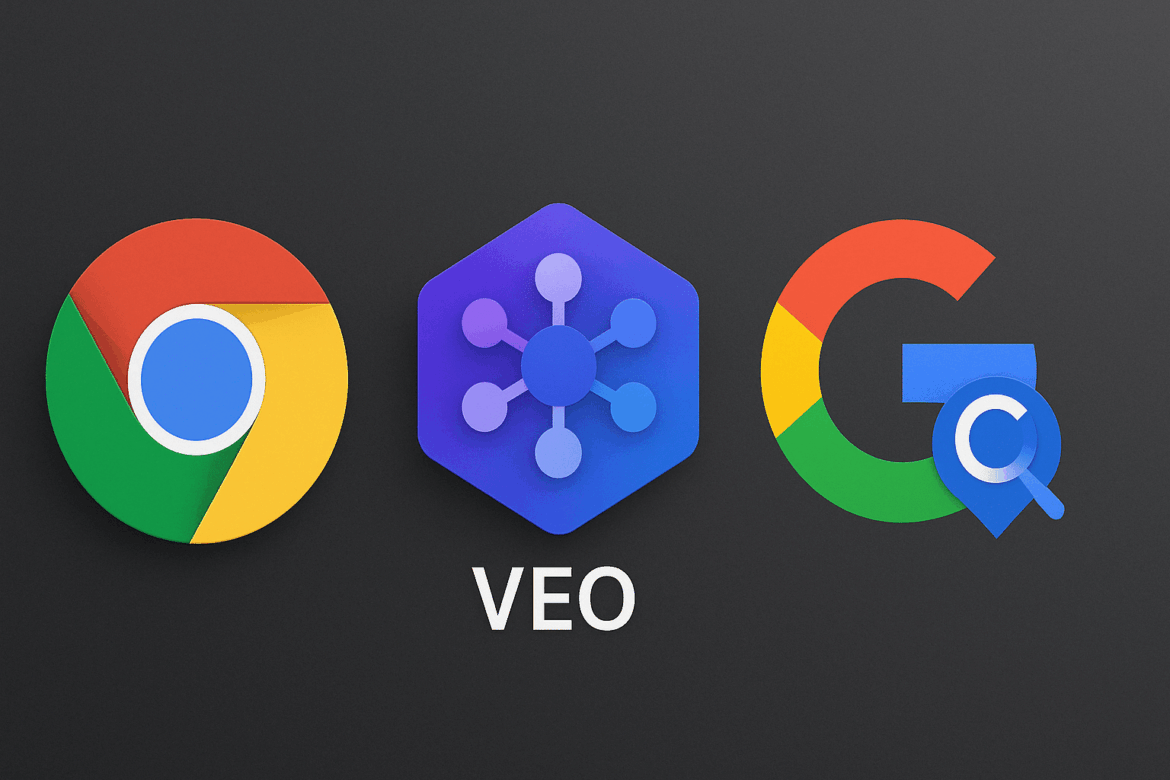 Google aggiorna Chrome, lancia Gemini Veo2 e presenta la ricerca localizzata