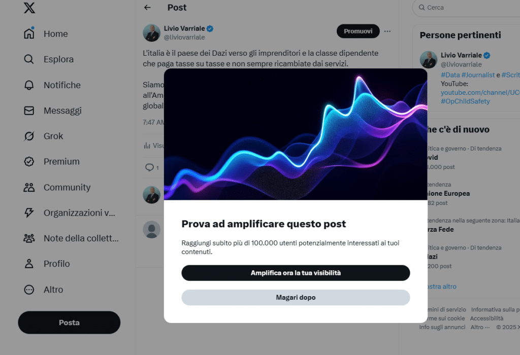 L'AI incastra YouTube che pratica lo shadow ban ai giornalisti. Ecco come rilevarlo 7 Screenshot 2025 04 04 094005