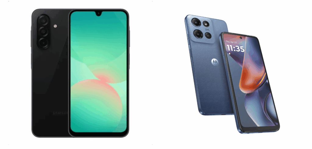 Galaxy A26 vs Moto G 2025