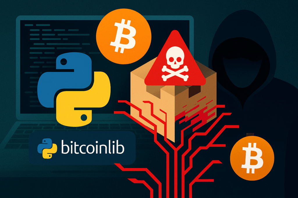 Attacchi supply chain alla libreria Python Bitcoin bitcoinlib 2 bitcoinlib e python