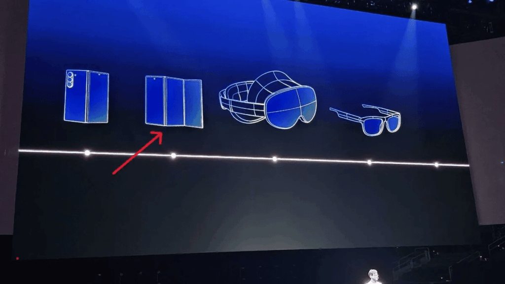 Samsung invita all'Unpacked: Galaxy Z Fold 7, AI e aggiornamenti chiave. Spazio per il Tri-Fold? 9 Samsung Tri-Fold