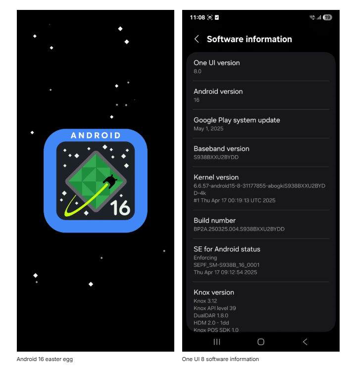 Samsung, il punto su One UI 8, Android 16 e la strategia per Z Fold, Galaxy S e Watch 6 image 302