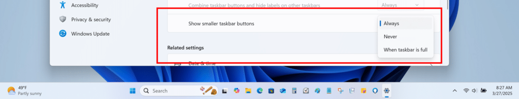 Windows 11: scaling icone sulla taskbar, migliora file sharing e un TRUCCO per evitare l’account Microsoft 6 image 71