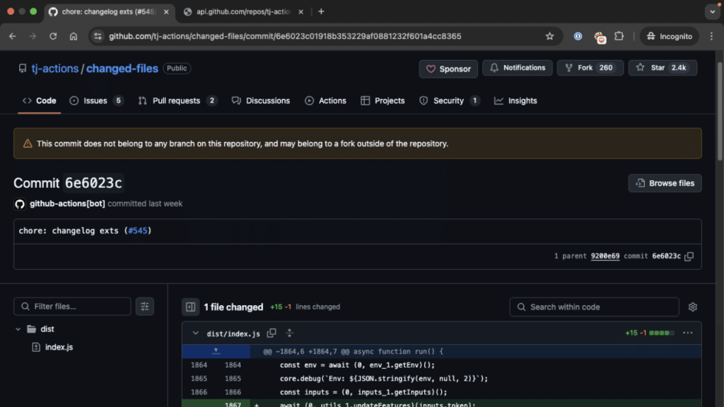 Attacco alla supply chain su GitHub Actions: dalla compromissione di SpotBugs a Coinbase, passando per tj-actions e reviewdog 8 image 86