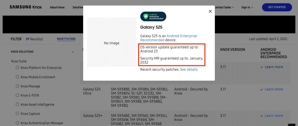 8 aggiornamenti per Galaxy S25, novità per Galaxy Buds pro 2, Galaxy Tab S10 FE 6 image 96