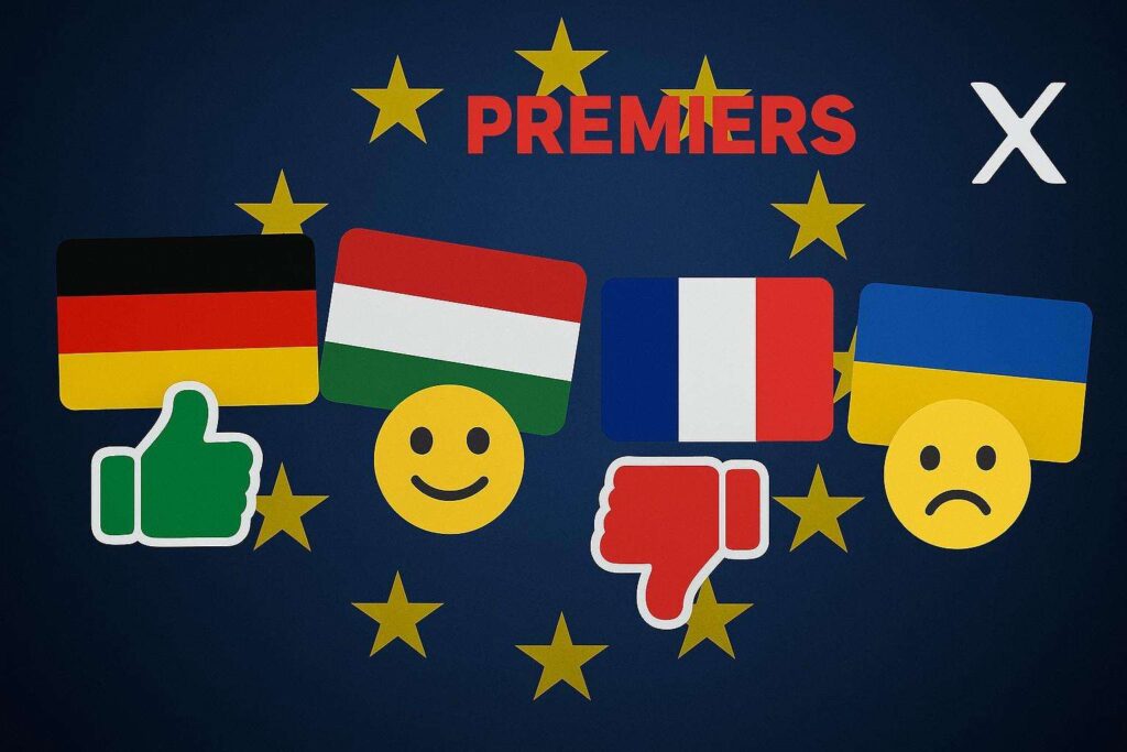 I Premier europei su X: tanti like, ma pochi voti in patria - ESCLUSIVA 2 ChatGPT Image 14 mag 2025 09 16 28