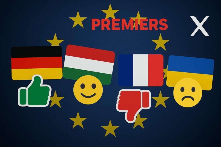 I Premier europei su X: tanti like, ma pochi voti in patria - ESCLUSIVA 1 ChatGPT Image 14 mag 2025 09 16 28