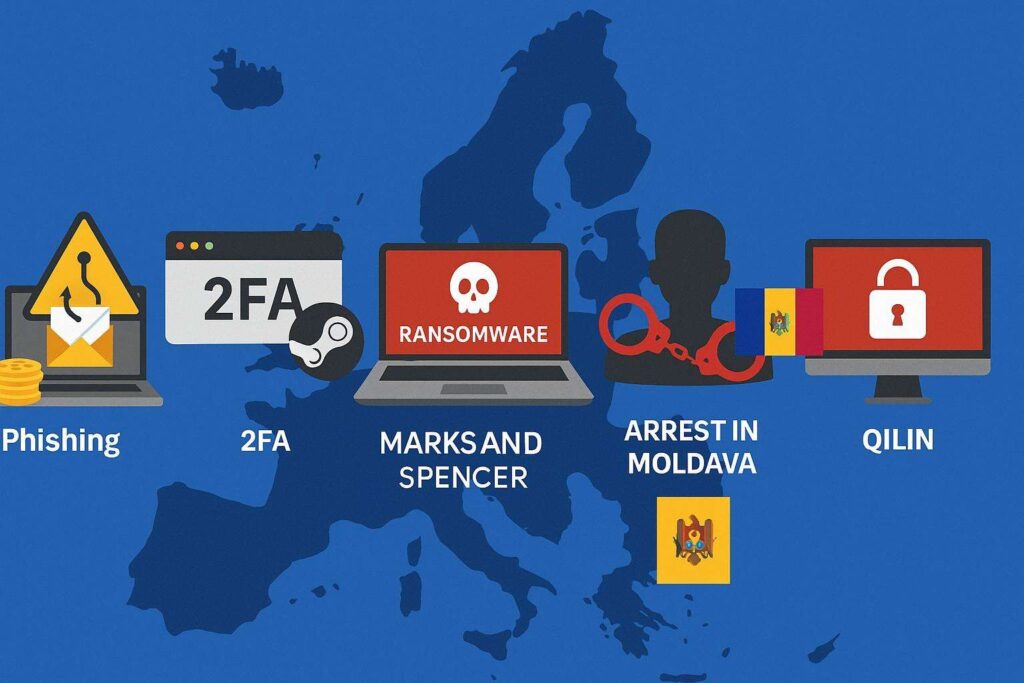 Truffe finanziarie, ransomware e attacchi digitali: 5 casi che allarmano l’Europa e il settore tech 2 ChatGPT Image 14 mag 2025 15 53 00