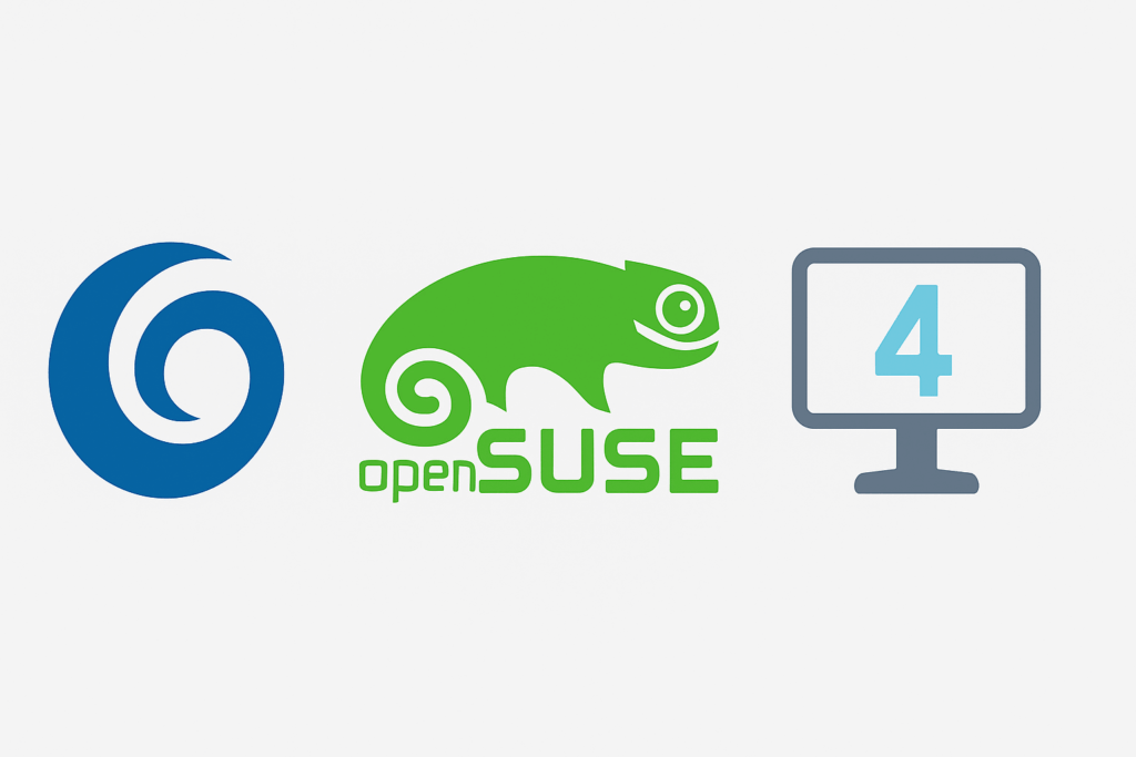 OpenMandriva, openSUSE e 4MLinux
