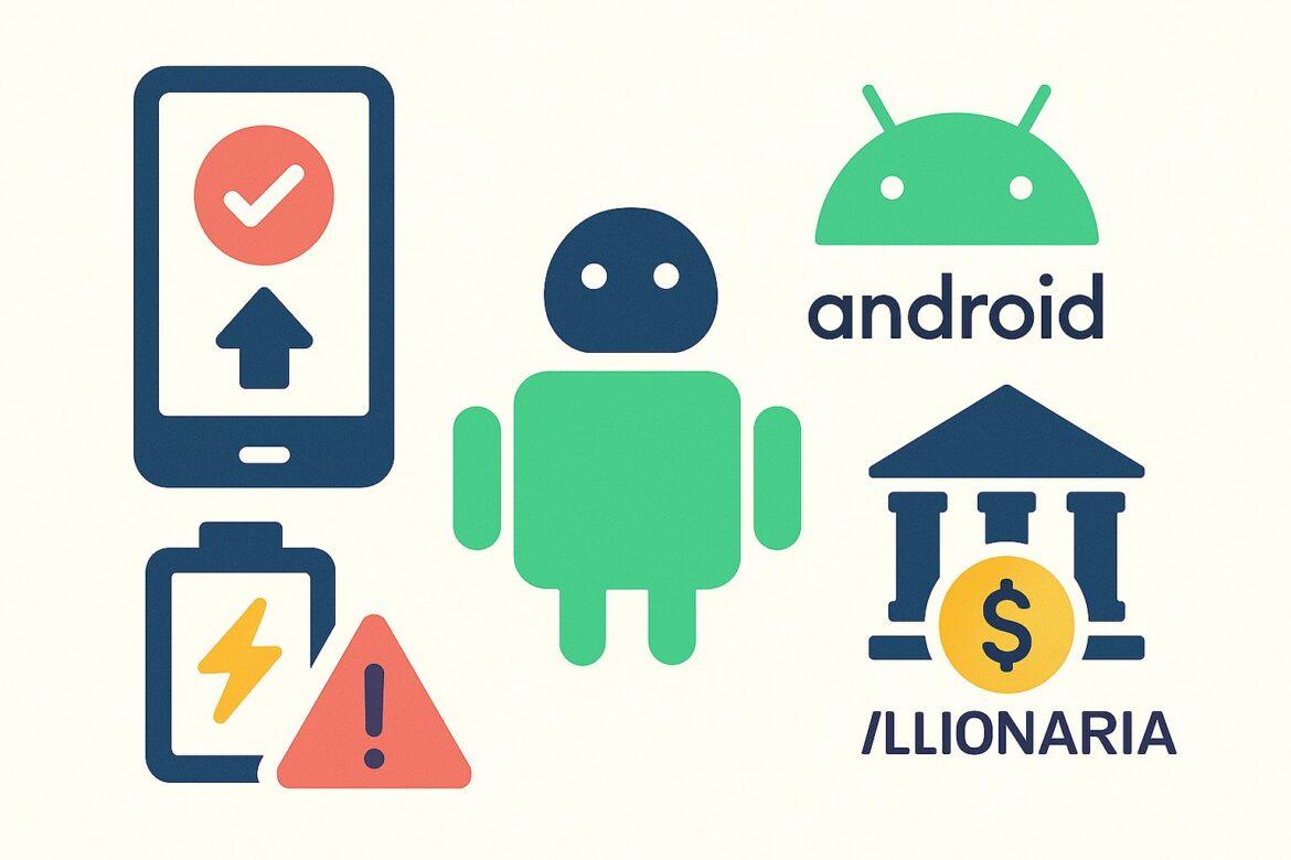 a group of icons of a robot and a phone