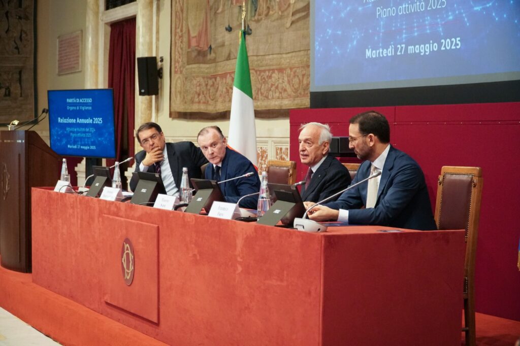 Organo di Vigilanza sulla parità di accesso alla rete FiberCop: presentata Relazione Annuale 6 Presentazione Relazione Annuale 2025 Organo di Vigilanza sulla Parita di accesso alla rete FiberCop