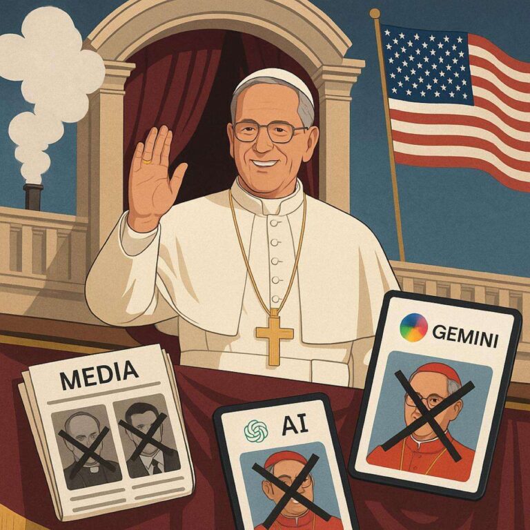 Leone XIV: le previsioni errate dell'AI, media delusi e analisi social in ESCLUSIVA 9 foto ok