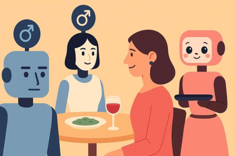 Il genere percepito dei robot influenza le decisioni dei clienti nel settore dell’ospitalità 7 gender robot
