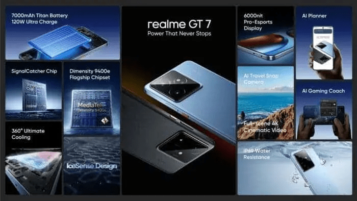 Realme GT 7 e Realme GT 7T: ecco i flagship killer da 7.000 mAh e 120W 7 image 371