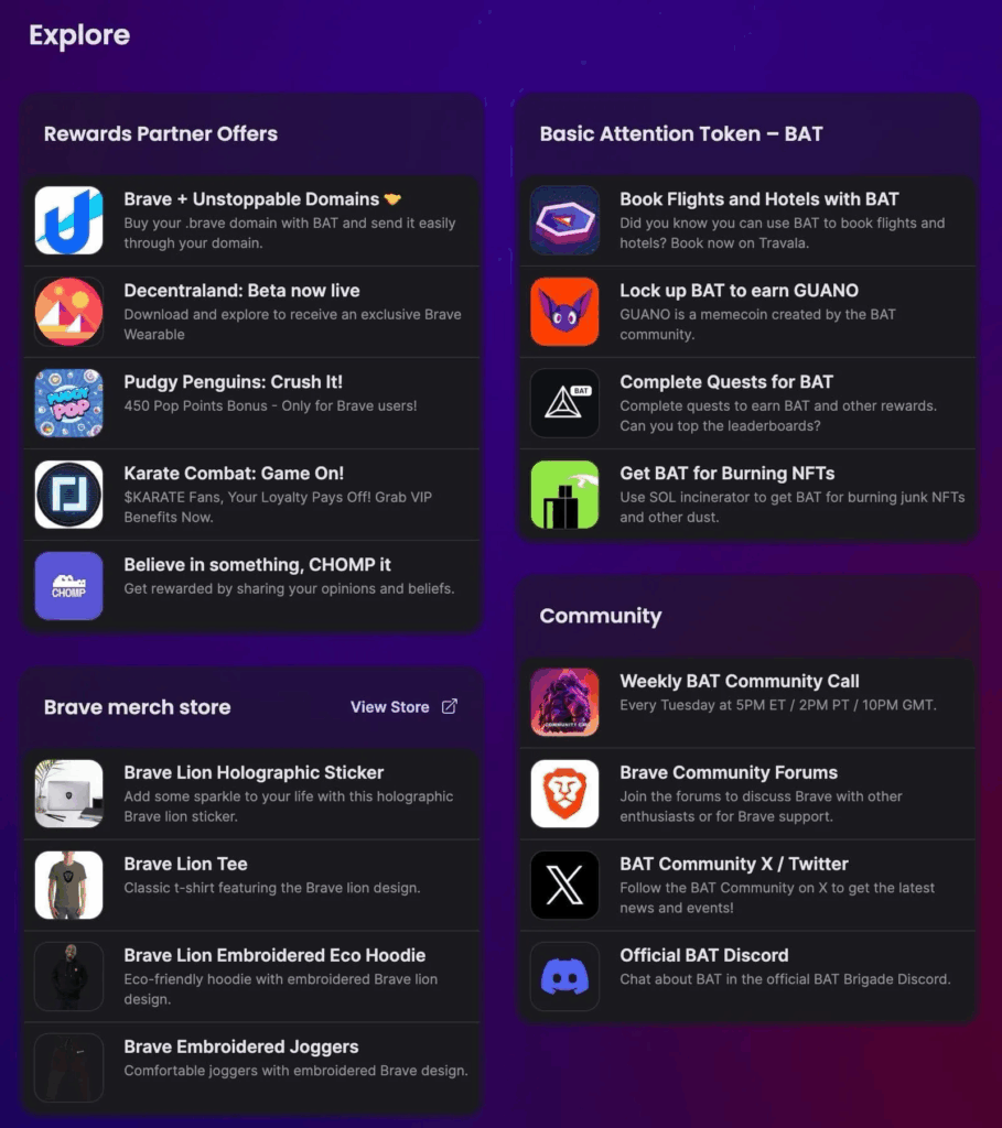 Chrome e Brave: browser in evoluzione, utility crypto e partnership strategiche 6 image 415