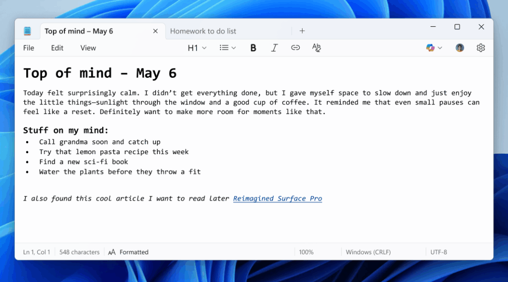 Novità Windows: offerte licenza Pro, Notepad con Markdown e App Actions per PWA 6 image 429