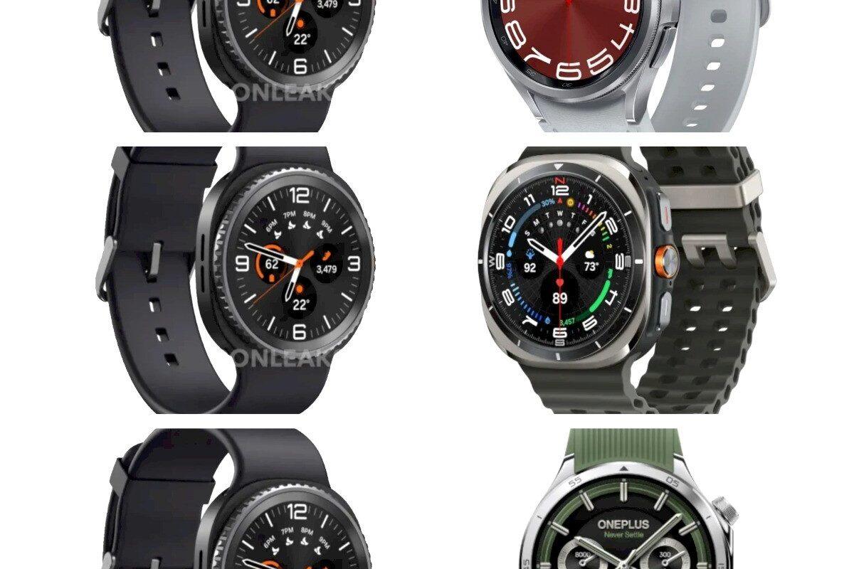 Galaxy Watch 8 Classic confronto dettagliato con Watch 6 Classic Ultra e OnePlus Watch 3