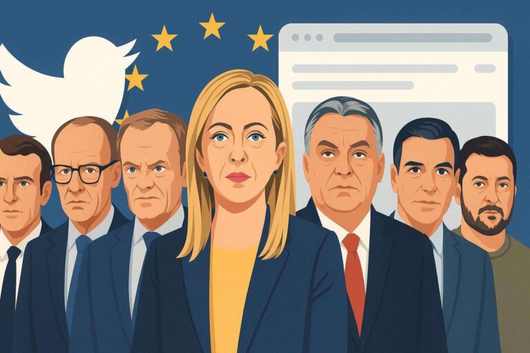 Orban e Zelensky in vetta social, Macron resta divisivo e Meloni arretra nei commenti 1 Image 16 giu 2025 13 48 24