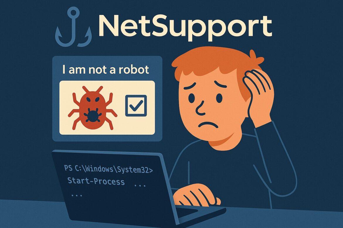 “Prove You Are Human”: l’inganno perfetto per installare NetSupport RAT