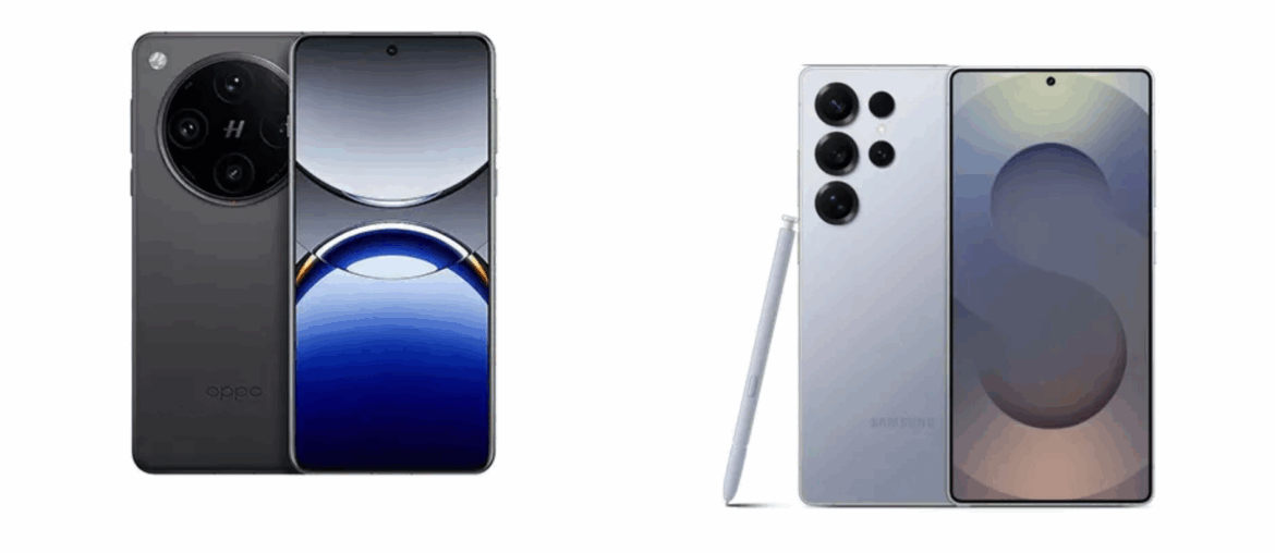 OPPO Find X8 Ultra vs Galaxy S25 Ultra OPPO Find X8 Ultra vs Galaxy S25 Ultra