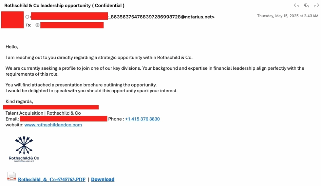 Spear-phishing ai CFO: NetBird e OpenSSH sfruttati a nome di Rothschild & Co 6 image 22
