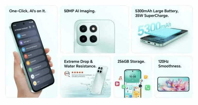 Honor X6c: prestazioni elevate e display fluido a un prezzo entry-level 9 image 245