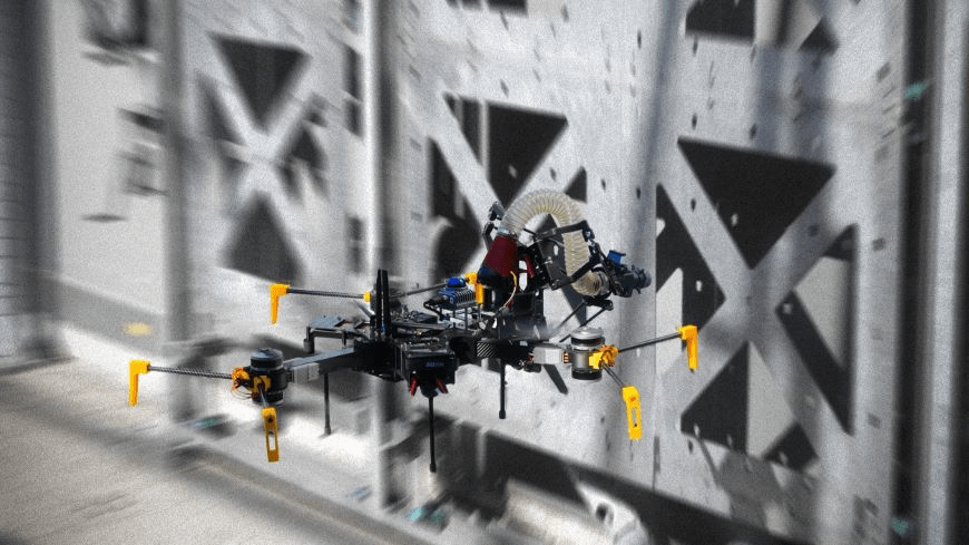 Droni costruttori per l’edilizia del futuro: la Svizzera testa la stampa 3D aerea 6 image 352