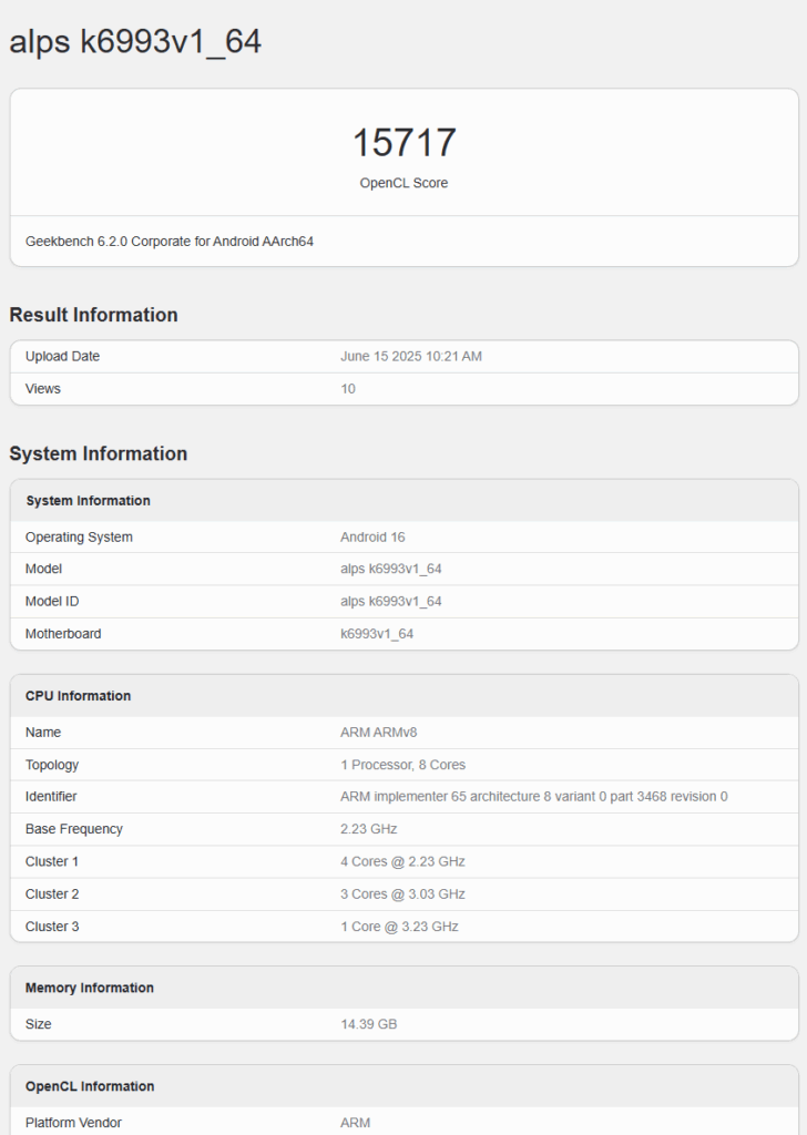 MediaTek Dimensity 9500: primi benchmark svelano il potenziale del nuovo SoC flagship 6 image 392